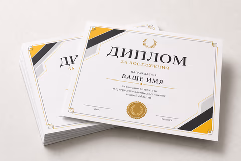 Дипломы