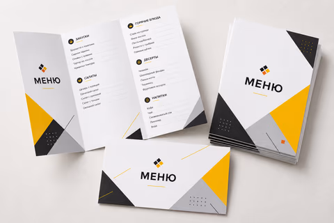 Меню