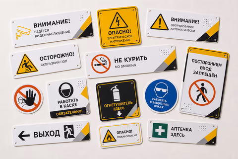Знаки безопасности