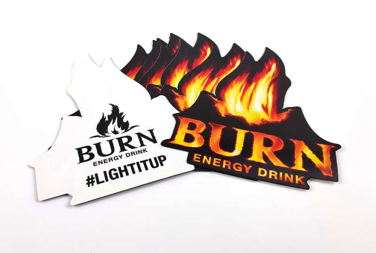 Фигурные промо-стикеры (Вырубка)