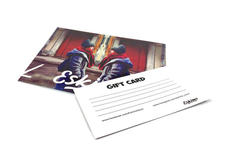 Подарочный сертификат-открытка