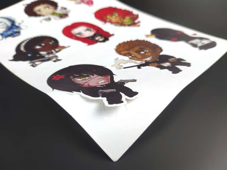 Виниловые стикерпаки (Die Cut)